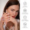 NAILOG Semi Cured Gel Nail Strips 34 pcs, Buy 2 Get 1 UV Lamp, Salon-Quality Gel Nail Stickers, Semicured Nail Wraps with Soft Gel Finish | Lavender Mist view 4