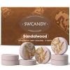 SWCANDY Shower Steamers Aromatherapy Birthday Gifts for Women Travel Essentials, 8 Pcs Sandalwood, Bath Bombs Shower Bombs with Natural Essential Oils, Relaxation Home SPA view 1