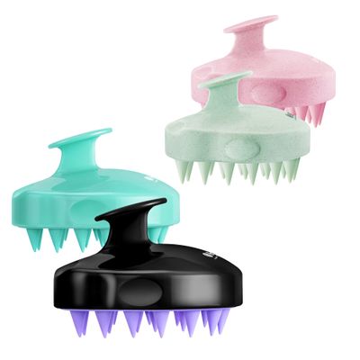 HEETA Scalp Massager 4 Pack for Hair Growth Bundle