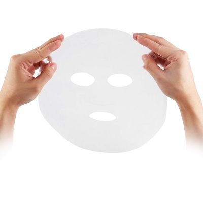 ANKROYU 600 Pcs Facial Plastic Mask, Plastic Wrapped Mask Paper, Transparent Moisturizing Face Mask Sheets, Beauty DIY Skin Care Face Pack Sheet for Skin Care & DIY Spa Mask