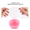 ANKROYU 600 Pcs Facial Plastic Mask, Plastic Wrapped Mask Paper, Transparent Moisturizing Face Mask Sheets, Beauty DIY Skin Care Face Pack Sheet for Skin Care & DIY Spa Mask view 3