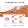 ANKROYU 600 Pcs Facial Plastic Mask, Plastic Wrapped Mask Paper, Transparent Moisturizing Face Mask Sheets, Beauty DIY Skin Care Face Pack Sheet for Skin Care & DIY Spa Mask view 4