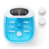 Giantex Foot Spa with Heat and Massage - Feet Bath Soak Tub w/Bubble, Vibration, Removable Pedicure Stone, Massage Beads, Auto Shut-Off, Relieve Feet Stress, Pedicure Foot Soaker Tub (Blue) view 1