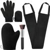 ANSPHIE 5 Pack Self Tanning Mitt Applicator Kit, Self Tan Glove, Face Tan Mitt, Back Lotion Applicator, Exfoliating Glove, Tanning Brush for Tanner Fake Bake view 1
