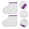 FOMIYES 1 Pair Paraffin Wax Booties Paraffin Wax Foot Warming Cover Waxed Feet Booties for Foot Care Paraffin Wax Bath Socks for Home SPA Salon view 4