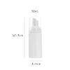 50ml White Soap Foam Pump Bottle Travel Plastic Foam Dispenser Bottle for Cleaning, Travel, Cosmetics Packaging and Liquid Cleaning (10PCS) view 2
