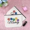 2 Pcs Bingo Lover Gifts Makeup Bag Casino Lovers Gift Game Gambling Presents for Women Bingo Player Game Presents Cosmetic Bag Birthday Christmas Keepsake for Friends Her Cosmetic Travel Pouch view 3