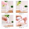 60ml White Soap Foam Pump Bottle Travel Plastic Foam Dispenser Bottle for Cleaning, Travel, Cosmetics Packaging and Liquid Cleaning (10PCS) view 4