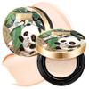 CATKIN Panda Land Full Coverage Cushion Fondation, Breathable Hydrating Nourishing Poreless Face Makeup Save for Sensitive Skin,Sheer Finish (C01 Fair) view 1