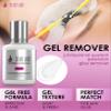 Pure Gel Remover 15ml & Stacy Lash STL-5 Volume L-Shaped Tweezers/GBL Free/Fast Lash Adhesive Dissolution time - 60 Sec/Precision Stainless Steel Tool/Angled Tips/Professional Supplies view 2