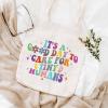 WCGXKO NICU Nurse Gift - NICU Nurse Graduation Canvas Shopping Bag (TINY HUMANS Tote) view 4