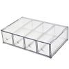 Alipis Clear Shelves Storage Drawers Clear Hair Tie Organizer 4-drawer Organizer, Acrylic Cosmetics Box Makeup Tool Holder Stackable Storage Containers Box Acrylic Drawer Organizer view 1