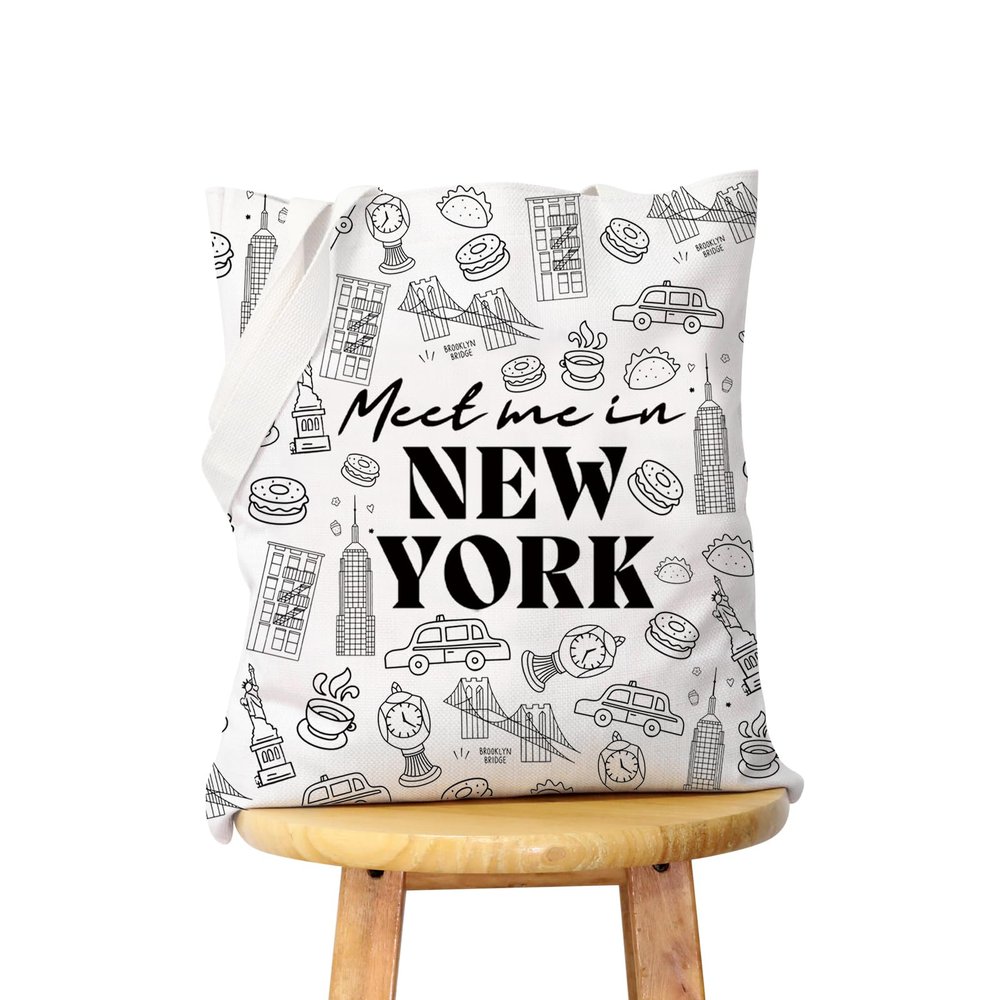 WCGXKO New York Bachelorette Party Gift Tote Bag (NY Tote)