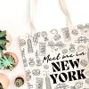 WCGXKO New York Bachelorette Party Gift Tote Bag (NY Tote) view 4