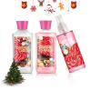 Vital Luxury Cotton Candy Bath & Body Travel Kit, 3 Fl Oz, Ideal Skincare Gift Home Spa Set, Includes Shower Gel, Body Lotion and Fragrance Mist, Birthday Mother's Valentine's Day Gifts for Her view 2