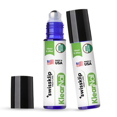 Swissklip Medi-Care Toenail Stick I KlearNail Treatment | Natural Solution for Healthy Nails I Suitable For Foot, Toe, and Fingernail I For Brittle Toenails  10ml / 0.3 Fl. Oz. Pack 2 - Made in USA