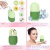 Aegon Ice Roller for Face | Ice Roller for Face Massager | Face Ice Roller for Men & Women | Ice Cube Roller for Glowing Skin & Puffy Eyes | Reusable & Unbreakable (Assorted) 1 Unit view 4