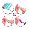 Nail Art Practice Hand Manicure Mannequin Fake Hand for Nail Training Display Silicone Hand For Acrylic Nails view 4