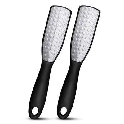 Swissker by Swissklip Foot File Callus Remover for Feet I A Perfect Heel Scraper for Cracked Heels I Luxurious Foot Scraper for Callus Removal and Dead Skin Remover for Feet (2 Pack)