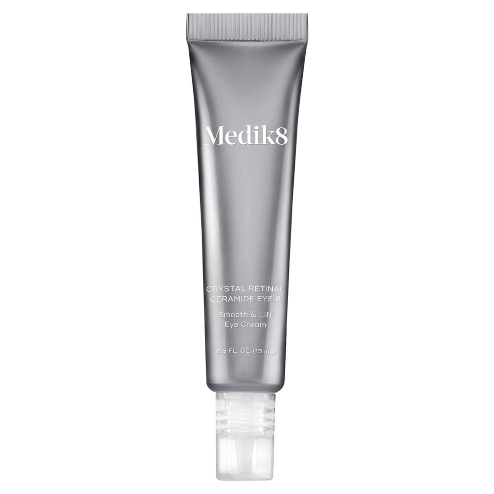 Medik8 Crystal Retinal Ceramide Eye 6 - Gentle Vitamin A Eye Cream - Reduces Appearance of Wrinkles - Perfect for Sensitive Skin - 0.5 oz