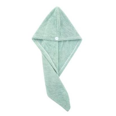 Head Wrap Bathing Tools Microfibre After Shower Hair Drying Wrap Womens Girls Ladies Towel Quick Dry Hair Hat Cap Pink (Green)