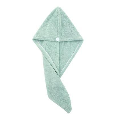 Head Wrap Bathing Tools Microfibre After Shower Hair Drying Wrap Womens Girls Ladies Towel Quick Dry Hair Hat Cap Pink (Green)