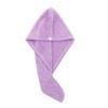 Head Wrap Bathing Tools Microfibre After Shower Hair Drying Wrap Womens Girls Ladies Towel Quick Dry Hair Hat Cap Pink (Purple) view 1