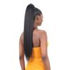 FREE TRESS Milky Way Weave Organique Pony Pro Ponytail Sleek Straight (1B) view 4