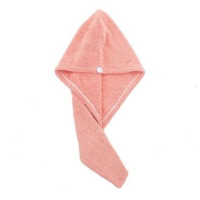 Head Wrap Bathing Tools Microfibre After Shower Hair Drying Wrap Womens Girls Ladies Towel Quick Dry Hair Hat Cap Pink (Pink)