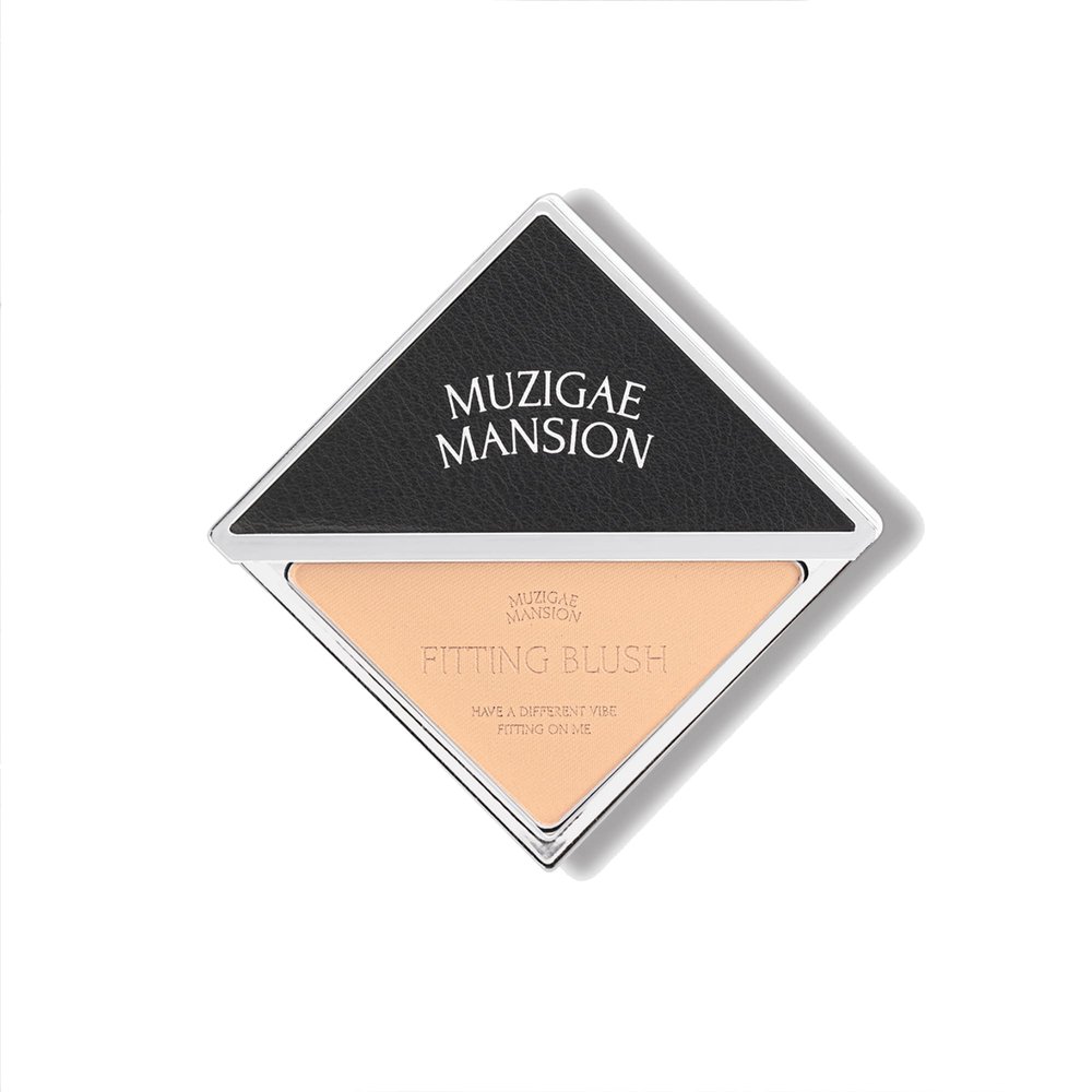 MUZIGAE MANSION FITTING BLUSH Vegan Powder Lightweight, Smooth, Blendable, Face Enhancing Makeup Color (Find)