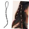 FOMIYES 2pcs Vintage Skull Bead Hair Accessories for Ponytails Hair Decor for Halloween and Parties Unique Braiding Jewelry for Women and Girls view 3