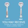 Gillette Venus Comfortglide plus Olay Sugarberry Women's Razor with Rose Gold Metal Handle + 4 Blade Refills, Holiday Gifts for Women view 2
