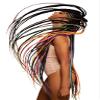Outre X-Pression Braid - Pre Stretched Braid 52" 3X (2 Pack, JET BLACK 1) view 3