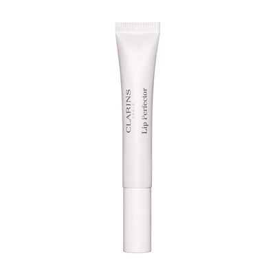 Clarins Lip Perfector, 20 Translucent Glow | 2-In-1 Color Balm for Lips + Cheeks | Nourishes and Plumps Lips | Adds Buildable Color to Cheeks for Natural Glow