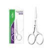 NGHIA Stainless Steel Large Blade Eyebrow Scissors - KM-605: Precision Brow Grooming Scissor - Multi Function - Travel Size Scissors view 1