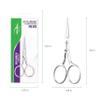 NGHIA Stainless Steel Large Blade Eyebrow Scissors - KM-605: Precision Brow Grooming Scissor - Multi Function - Travel Size Scissors view 2