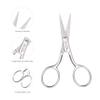 NGHIA Stainless Steel Large Blade Eyebrow Scissors - KM-605: Precision Brow Grooming Scissor - Multi Function - Travel Size Scissors view 4