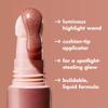 e.l.f. Halo Glow Highlight Beauty Wand, Liquid Highlighter Wand For Luminous, Glowing Skin, Buildable Formula, Vegan & Cruelty-free, Rose Quartz view 4