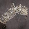 QIYUDS Crown and Tiara Bridal Hair Jewelry Headpiece Party Tiaras Crowns for Women Wedding Hair Accessories view 2