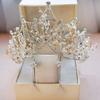 QIYUDS Crown and Tiara Bridal Hair Jewelry Headpiece Party Tiaras Crowns for Women Wedding Hair Accessories view 4