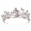 QIYUDS Tiaras Crystal Birthday Crown Rhinestone Queen Crown Bridal Party Wedding Hair Accessories for Women Headwear view 1