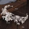 QIYUDS Tiaras Crystal Birthday Crown Rhinestone Queen Crown Bridal Party Wedding Hair Accessories for Women Headwear view 2