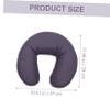 FOMIYES Neck Pillow for Massage Face Down Headrest Decorative Beauty Salon Pillow view 3