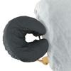 ZMDREAM Pack of 75 Fitted Disposable Massage Headrest Covers Face Rest Cradle Covers Black view 4