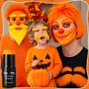 Go Ho Cream-Blendable Orange Face Paint Stick (1.06 Oz),Full Orange Body Paint for Adults Children Halloween Cosplay SFX Makeup,Waterproof Orange Eye Black Stick view 3