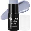 Go Ho Cream-Blendable Light Grey Face Paint Stick,Full-coverage Grey Body Paint Stick for Adults Children Halloween Cosplay SFX Vampire Zombie Makeup,Waterproof Gray Body Paint Stick view 1