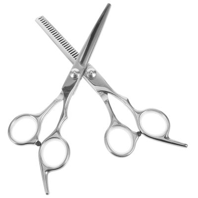 FOMIYES Hair Cutting Tools Set 2pcs Professional Stainless Steel Hair Thinning Grooming