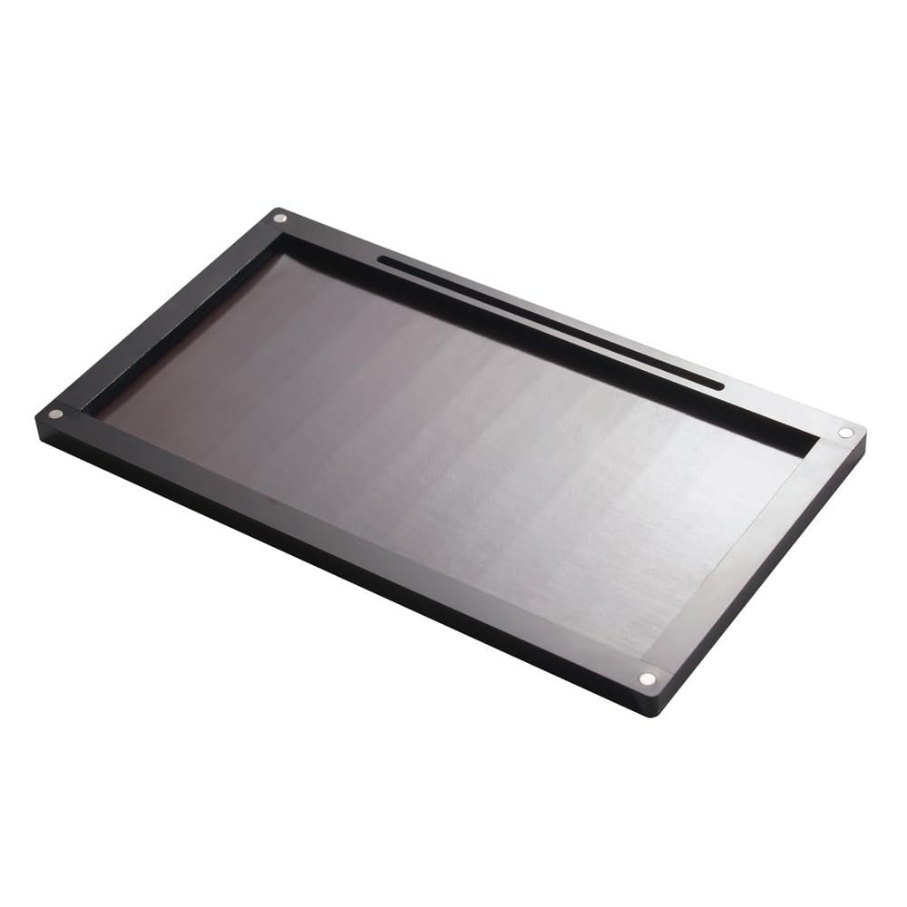 Coosei Acrylic magnetic makeup palette eyeshadow palette empty 1 additional stackable layer for more space (stackable extra 1 layer without lid)
