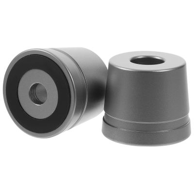 FOMIYES 2pcs Aluminum Manual Holder Compact Safety Stand for Organized Shaving Smooth Edges Design Space-saving Desktop Base