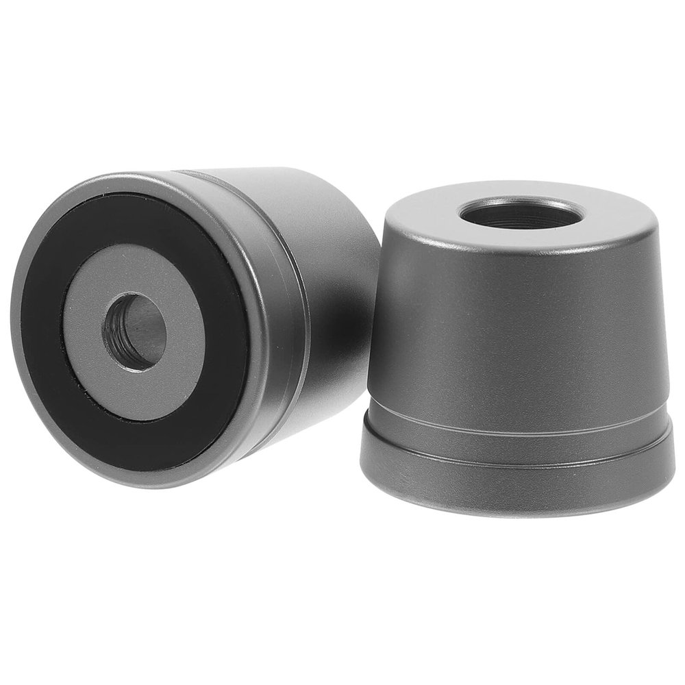 FOMIYES 2pcs Aluminum Manual Holder Compact Safety Stand for Organized Shaving Smooth Edges Design Space-saving Desktop Base